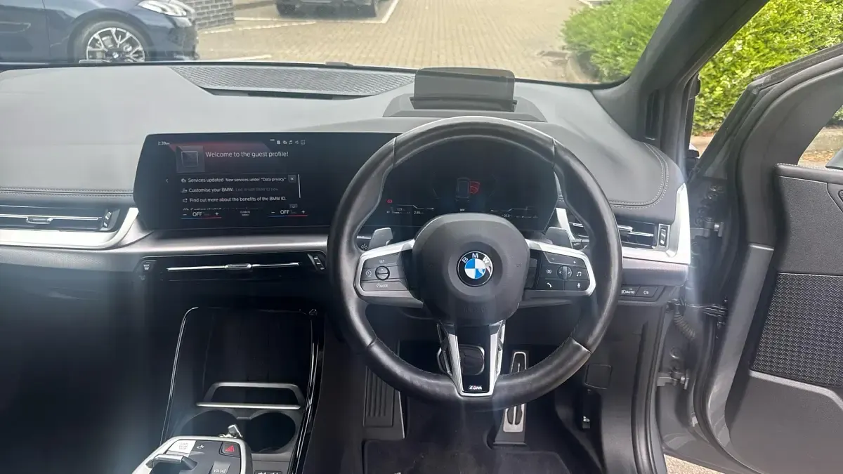 Used BMW 218 Active Tourer M Sport 150 HP (110 kW) 2022 Grey MPV