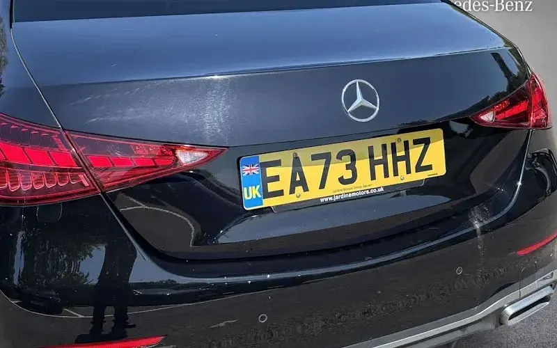 Used Mercedes C300 AMG line 265 HP (194 kW) 2023 Black Sedan