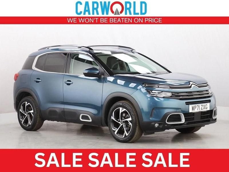 Blue Used 2022 Citroën C5 PureTech SUV | £13,990 (Good price) - Image 1/3