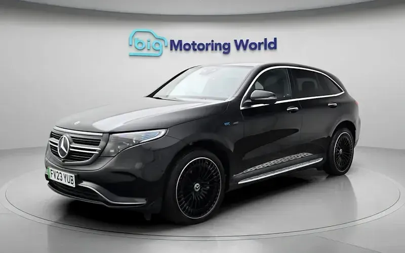 Used Mercedes EQC400 AMG Line Premium Plus 300 kW (408 HP) 2023 Black SUV