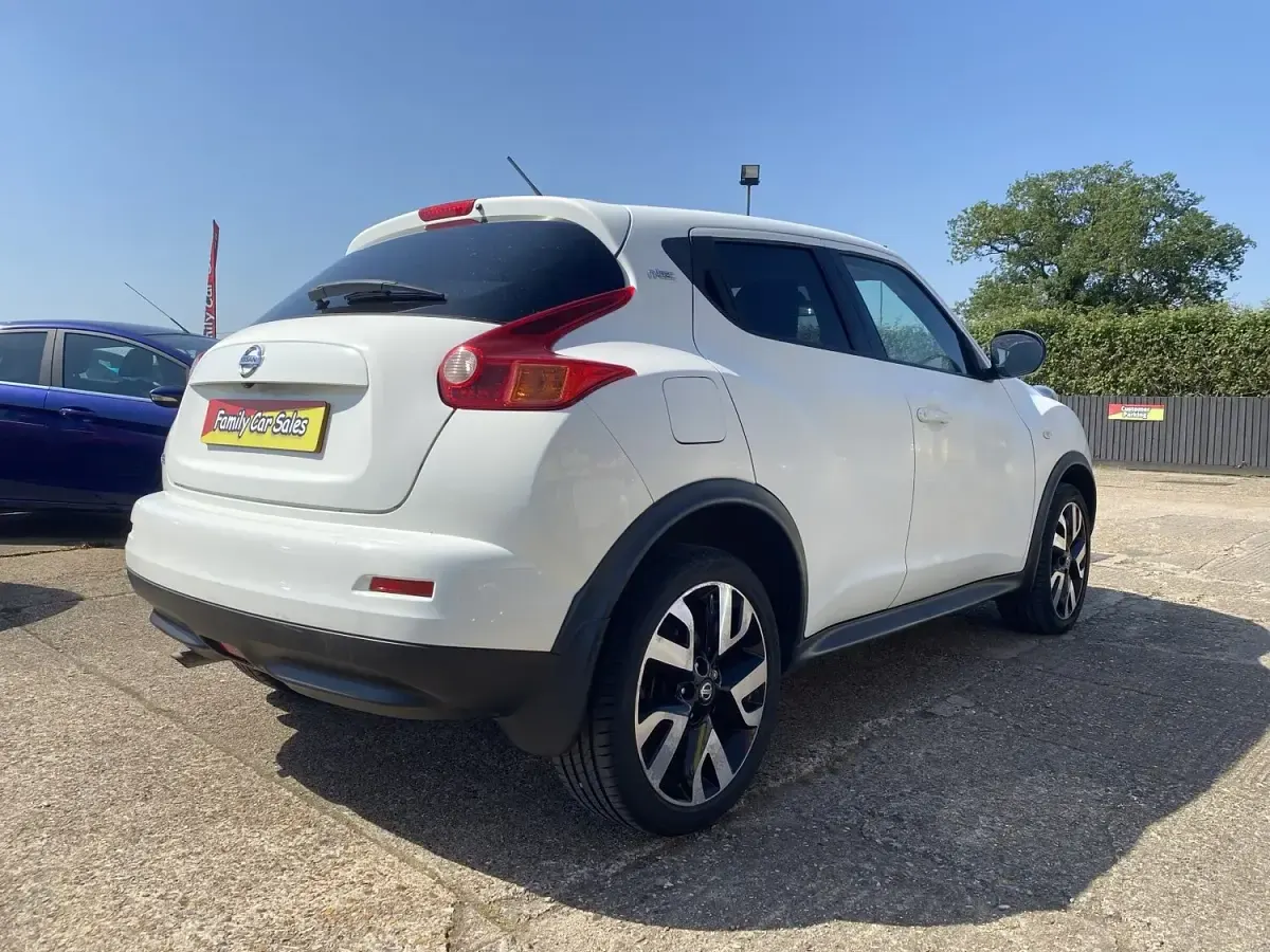 Used Nissan Juke N-TEC 2013 White SUV