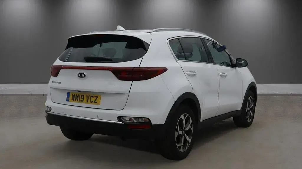 Used Kia Sportage 177 HP (130 kW) 2019 White SUV