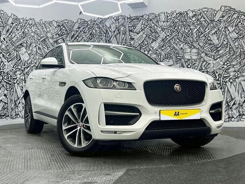 Used Jaguar F-Pace R-Sport 180 HP (132 kW) 2019 White SUV