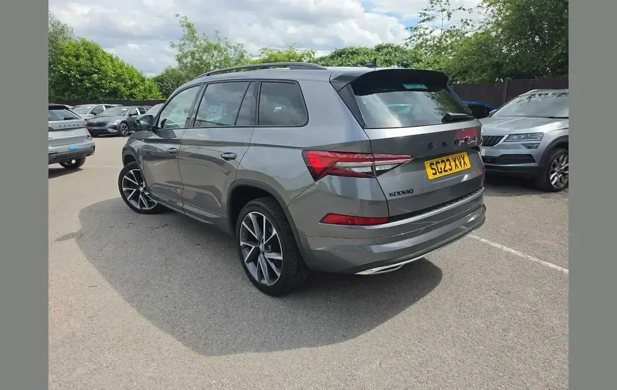 Used Skoda Kodiaq SportLine 196 HP (144 kW) 2023 Graphite grey metallic SUV