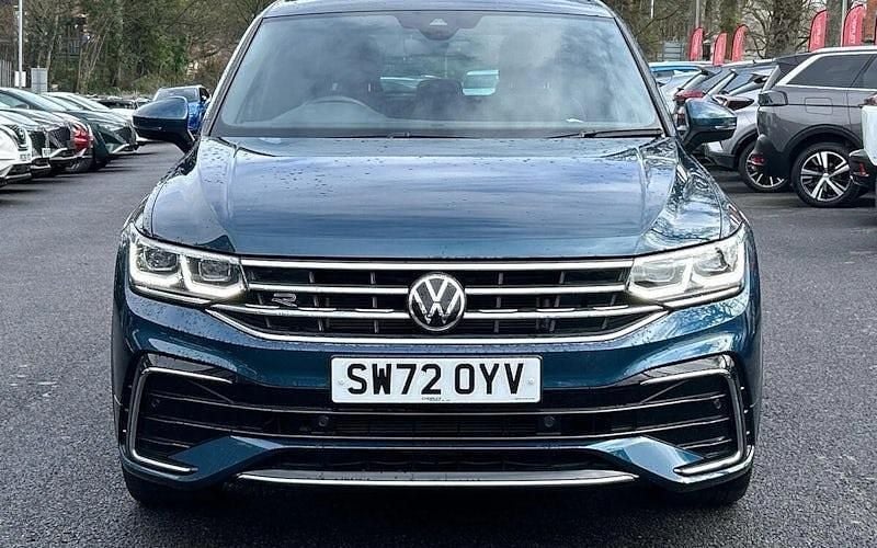 Used VW Tiguan R-line 150 HP (110 kW) 2023 Blue SUV