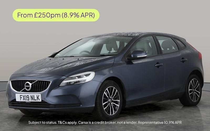 Blue Used 2019 Volvo V40 R-Design Hatchback | £12,165 (Fair price) - Image 1/3