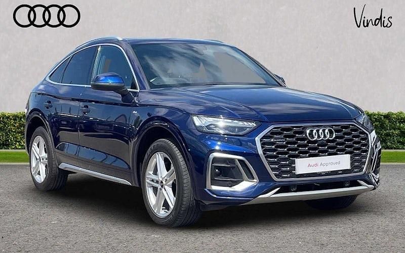 Used 2025 Audi Q5 Sportback S-Line SUV | £28,823 - Image 1/4