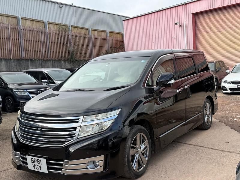Used Nissan Elgrand 2011 Black MPV