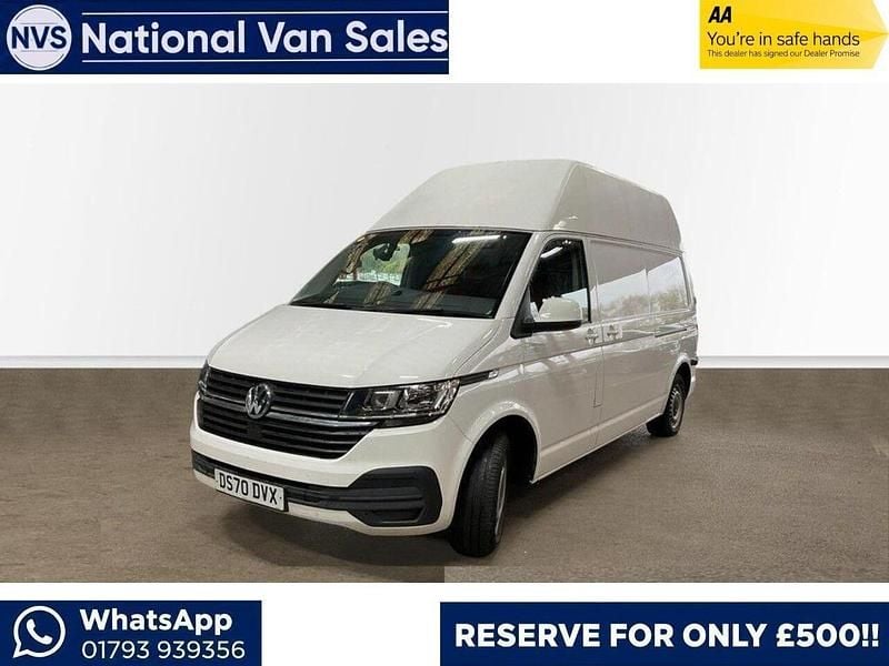 White Used 2021 VW T6.1 Startline Van | £16,490 (Super price) - Image 1/4