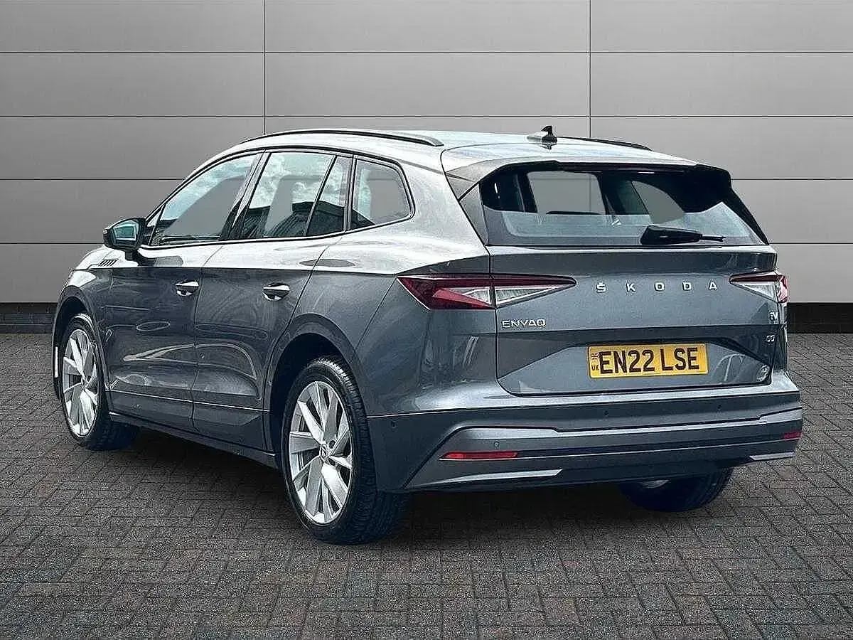 Used Skoda Enyaq iV Suite 97 kW (132 HP) 2022 Graphite grey metallic SUV