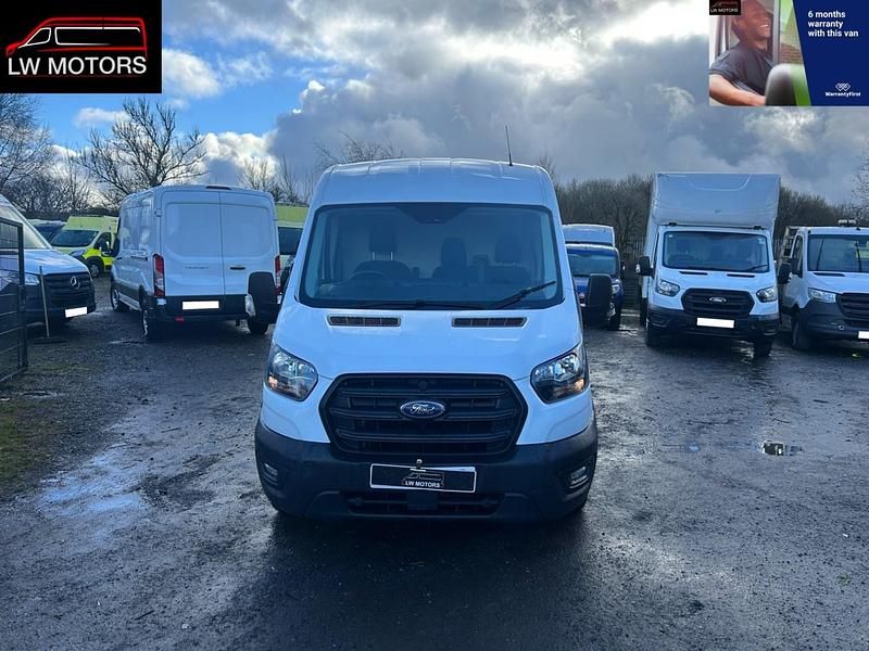 Used Ford Transit 130 HP (95 kW) 2022 White Van