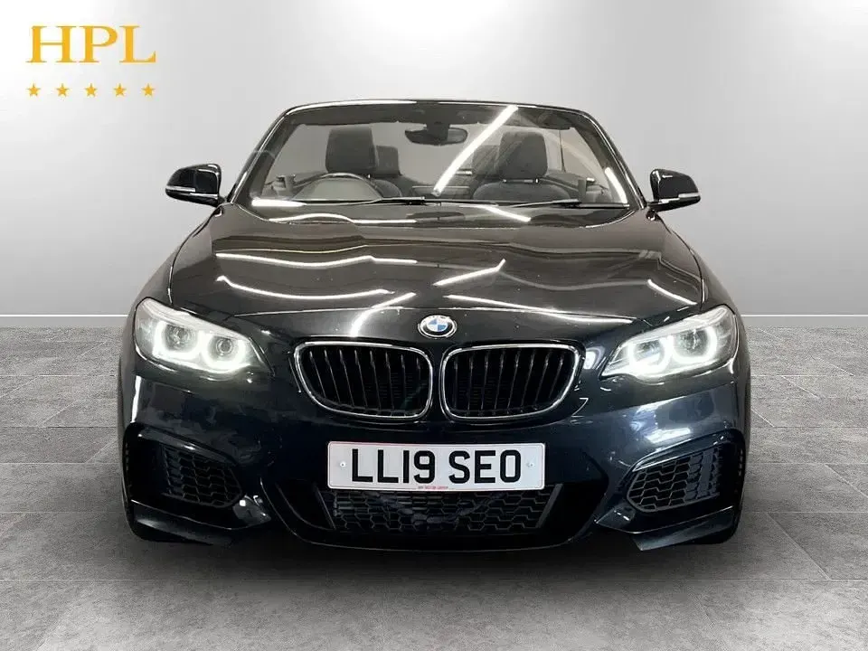 Used BMW 218 M Sport 136 HP (100 kW) 2019 Black Cabriolet