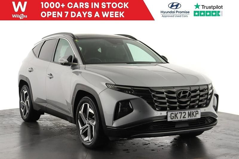 Silver Used 2022 Hyundai Tucson Ultimate SUV | £23,699 (Fair price) - Image 1/3