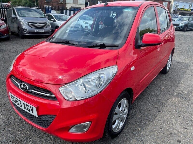 Red Used 2013 Hyundai i10 Active Hatchback | £2,995 (Fair price) - Image 1/4