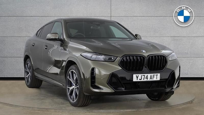 Green New 2025 BMW X6 M Sport SUV | £69,600 - Image 1/4