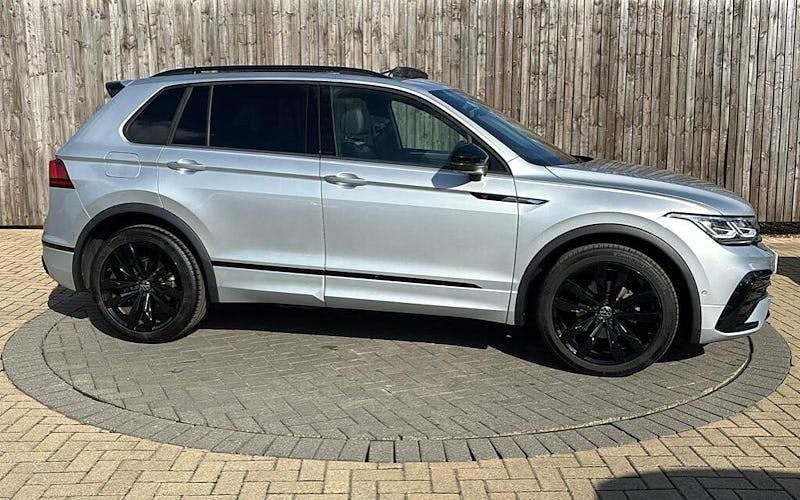 Silver Used 2023 VW Tiguan Black Edition SUV | £30,899 (A bit pricey) - Image 1/4