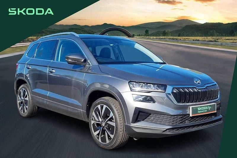 Grey Used 2022 Skoda Karoq SE L SUV | £18,697 (Fair price) - Image 1/4