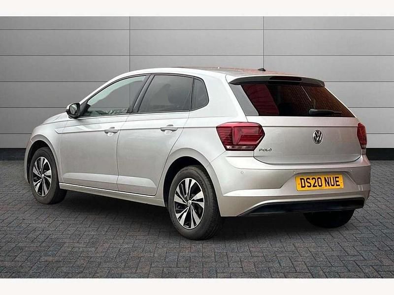 Used VW Polo Match 95 HP (69 kW) 2020 Reflex silver Hatchback
