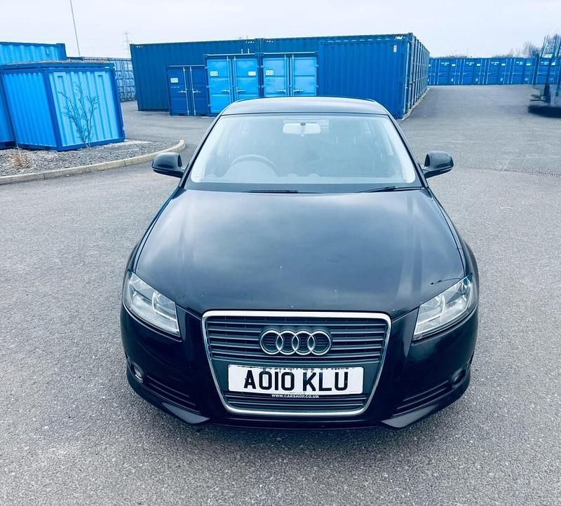 Used Audi A3 Sportback Sport 125 HP (91 kW) 2010 Black Hatchback