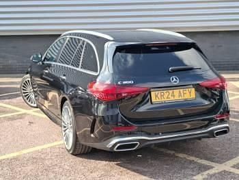 Used Mercedes C300 AMG Line Premium 258 HP (189 kW) 2024 Black Estate