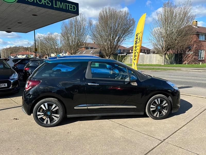 Used DS Automobiles DS3 Chic 110 HP (80 kW) 2016 Black Hatchback