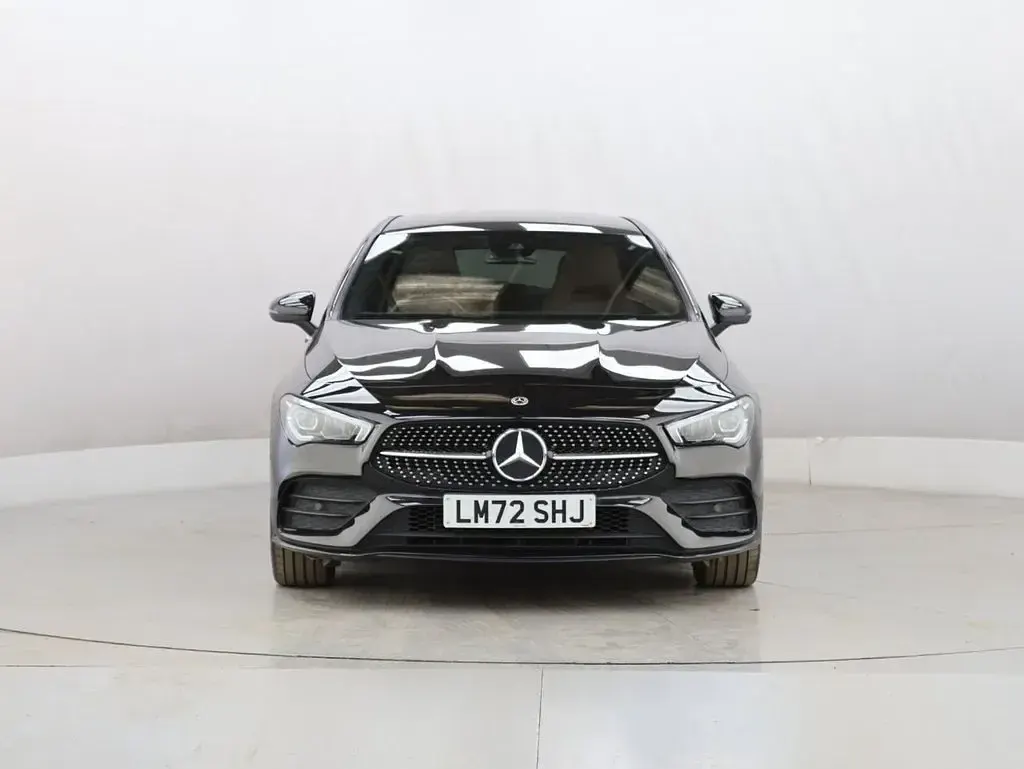Used Mercedes CLA250e Shooting Brake AMG line 218 HP (160 kW) 2022 Black Estate