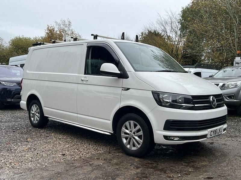 White Used 2016 VW T6 Highline Van | £11,994 (Good price) - Image 1/4
