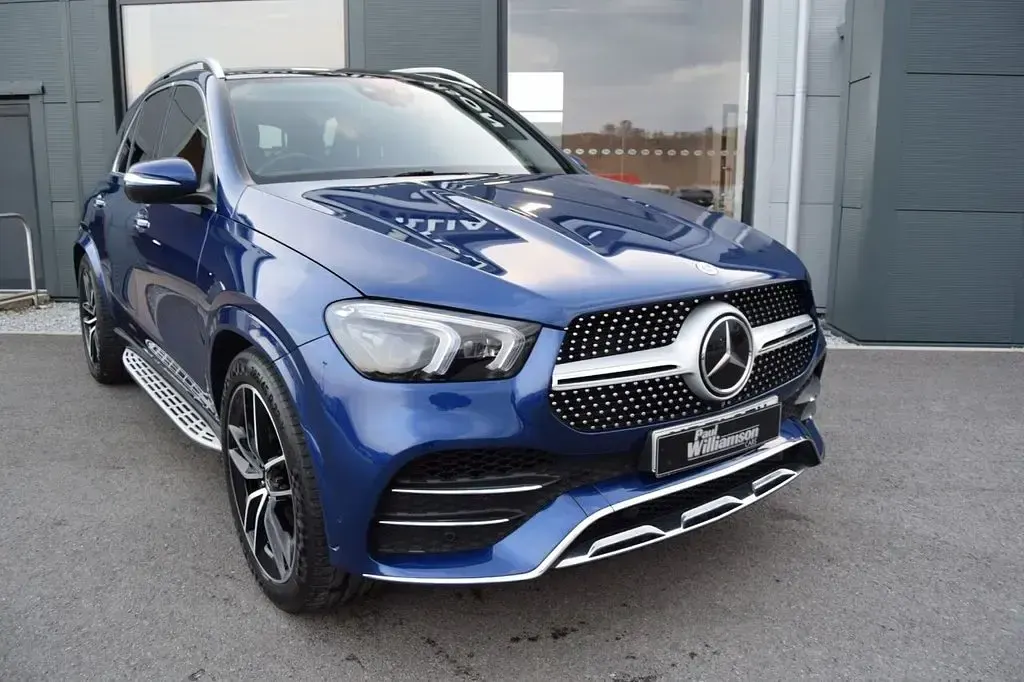 Used Mercedes GLE400 AMG line 2021 Blue SUV