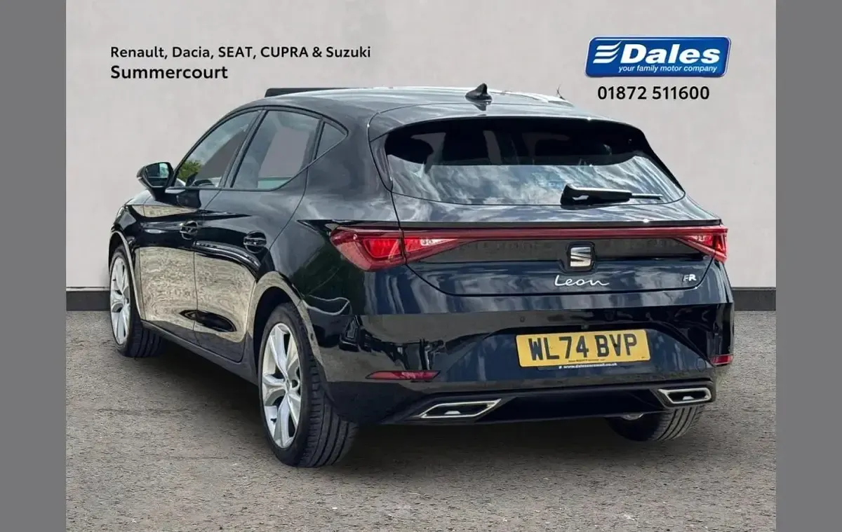 Used Seat Leon FR 108 HP (79 kW) 2025 Black Hatchback