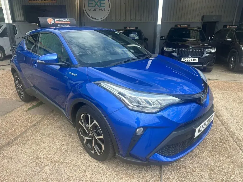 Used Toyota C-HR Design 122 HP (89 kW) 2021 Blue SUV