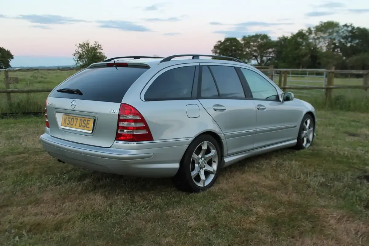 Used Mercedes C220 2007 Silver Estate