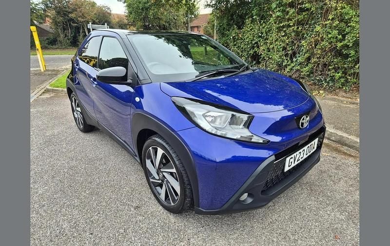 Blue Used 2023 Toyota Aygo Hatchback | £13,595 (Fair price) - Image 1/4