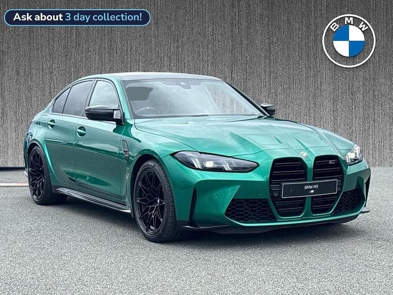 Green Used 2025 BMW M3 Competition Edition Sedan | £72,999 (Super price) - Image 1/3