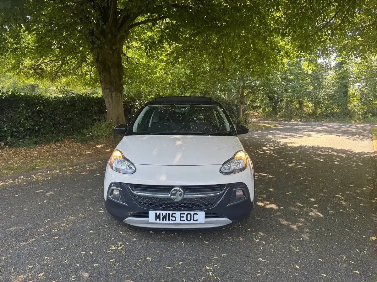 Used Vauxhall Adam Rocks 2015 White Hatchback