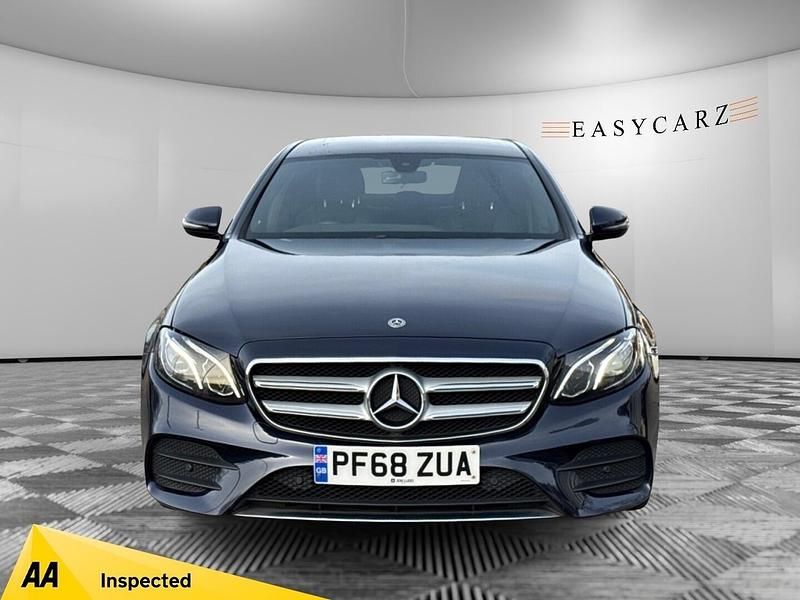 Used Mercedes E220 AMG line 2019 Blue Sedan