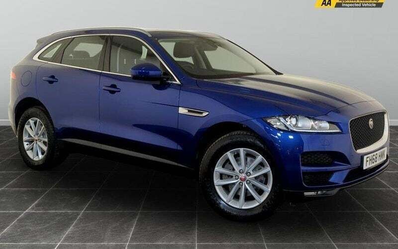Blue Used 2019 Jaguar F-Pace Portfolio SUV | £17,995 (Good price) - Image 1/2