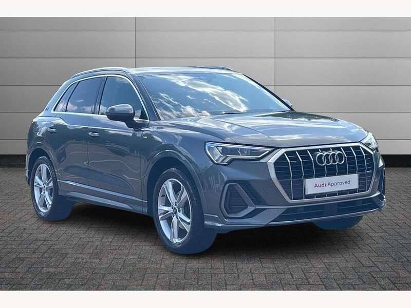 Daytona grey Used 2021 Audi Q3 S-Line SUV | £27,795 (Fair price) - Image 1/4