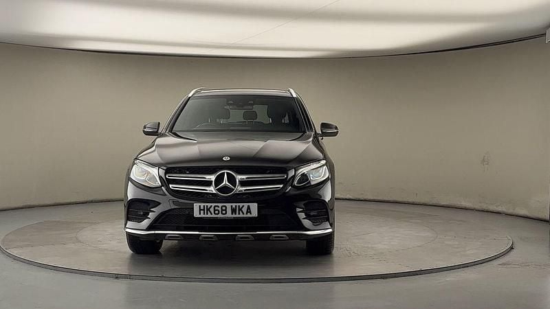 Used Mercedes GLC220 AMG line 170 HP (125 kW) 2018 Obsidian black SUV