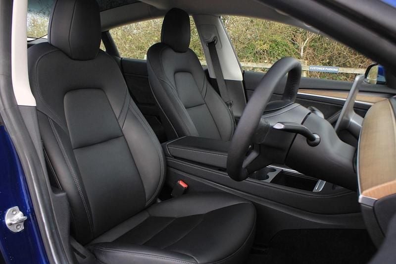 Used Tesla Model 3 Long Range AWD 366 kW (498 HP) 2021 Blue Sedan