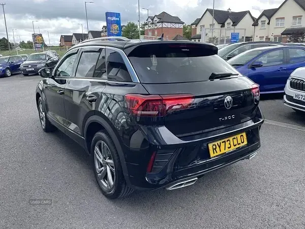 Used VW T-Roc R-line 150 HP (110 kW) 2024 Black SUV