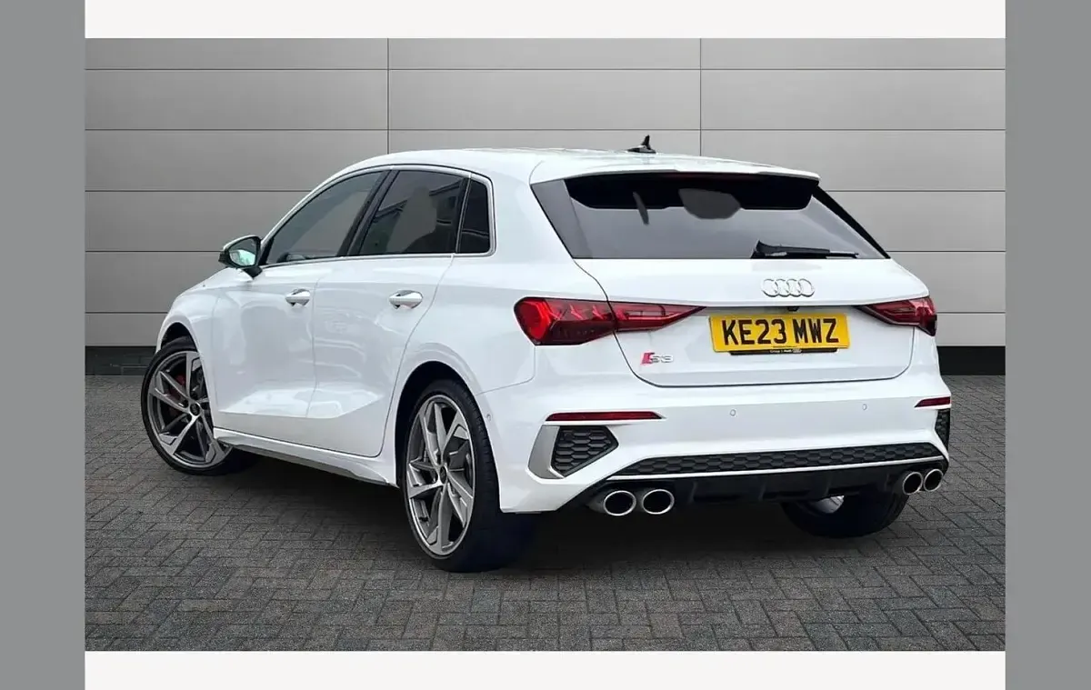 Used Audi S3 Sportback Advanced 310 HP (228 kW) 2023 White Hatchback