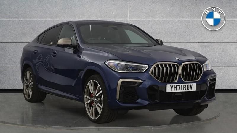 Blue Used 2021 BMW X6 M50 Comfort Edition SUV | £52,000 (Fair price) - Image 1/4