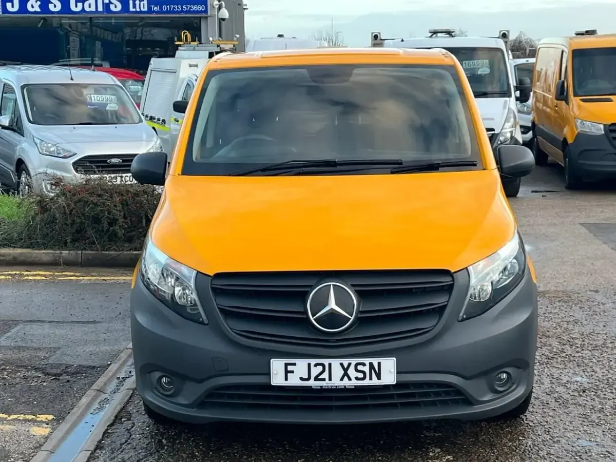 Used Mercedes Vito Progressive 2021 Yellow Van