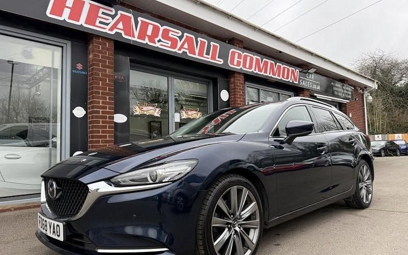 Usado Mazda 6 Inclusive 184 HP (135 kW) 2019 Azul Carrinha