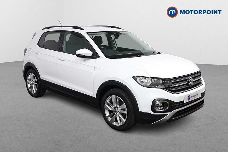 Used VW T-Cross Active 110 HP (80 kW) 2021 White SUV