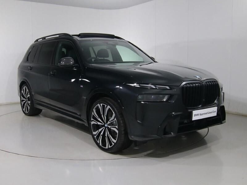 Black Used 2025 BMW X7 M Sport SUV | £87,990 - Image 1/4