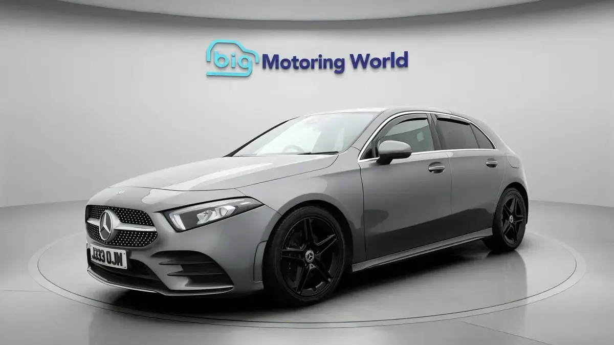 Used Mercedes A220 AMG line 190 HP (139 kW) 2019 Grey Hatchback