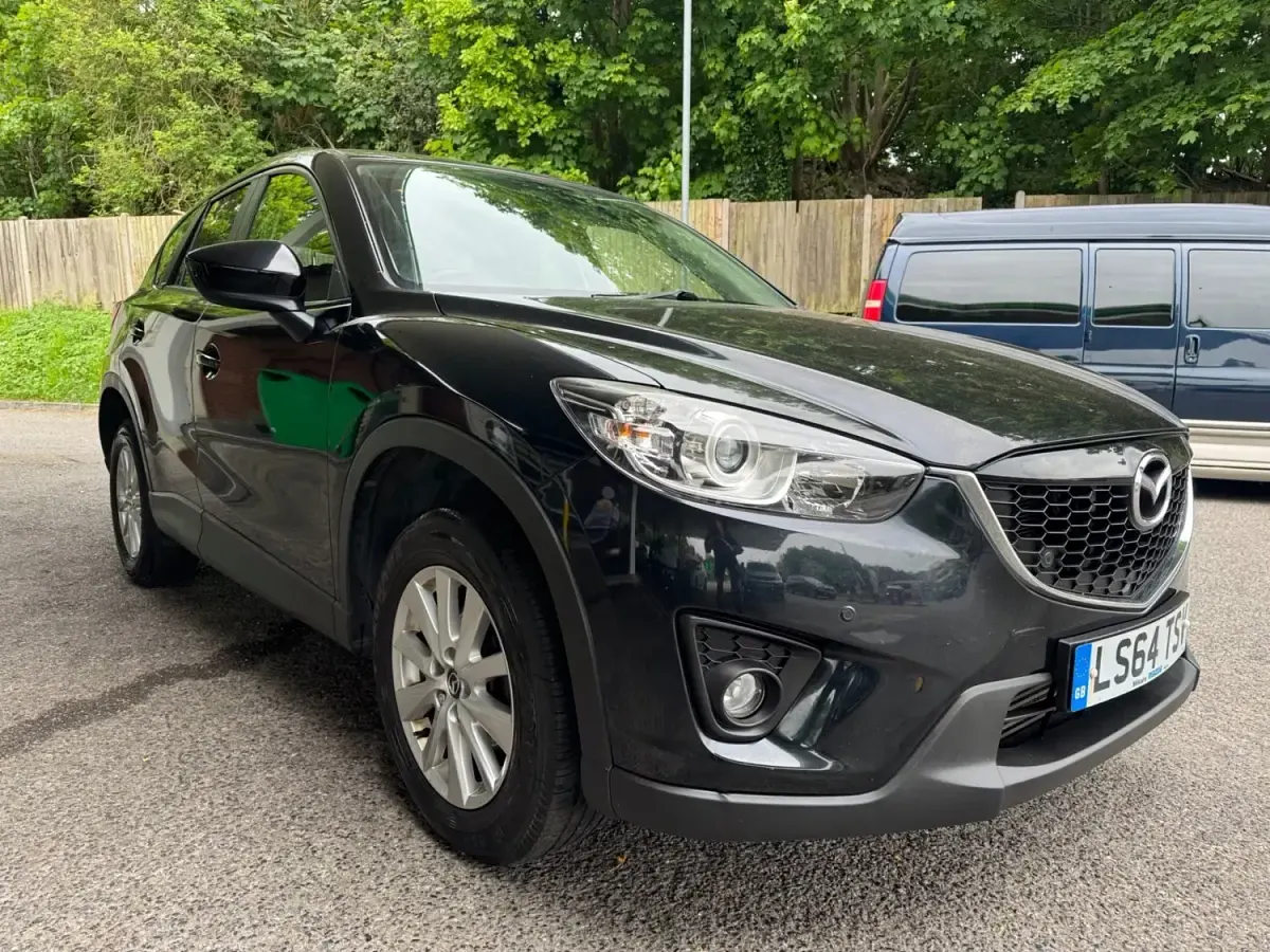 Usado Mazda CX-5 150 CV (110 kW) 2014 Negro SUV