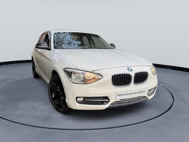 White Used 2013 BMW 116 Sport Line Hatchback | £3,250 (Good price) - Image 1/4