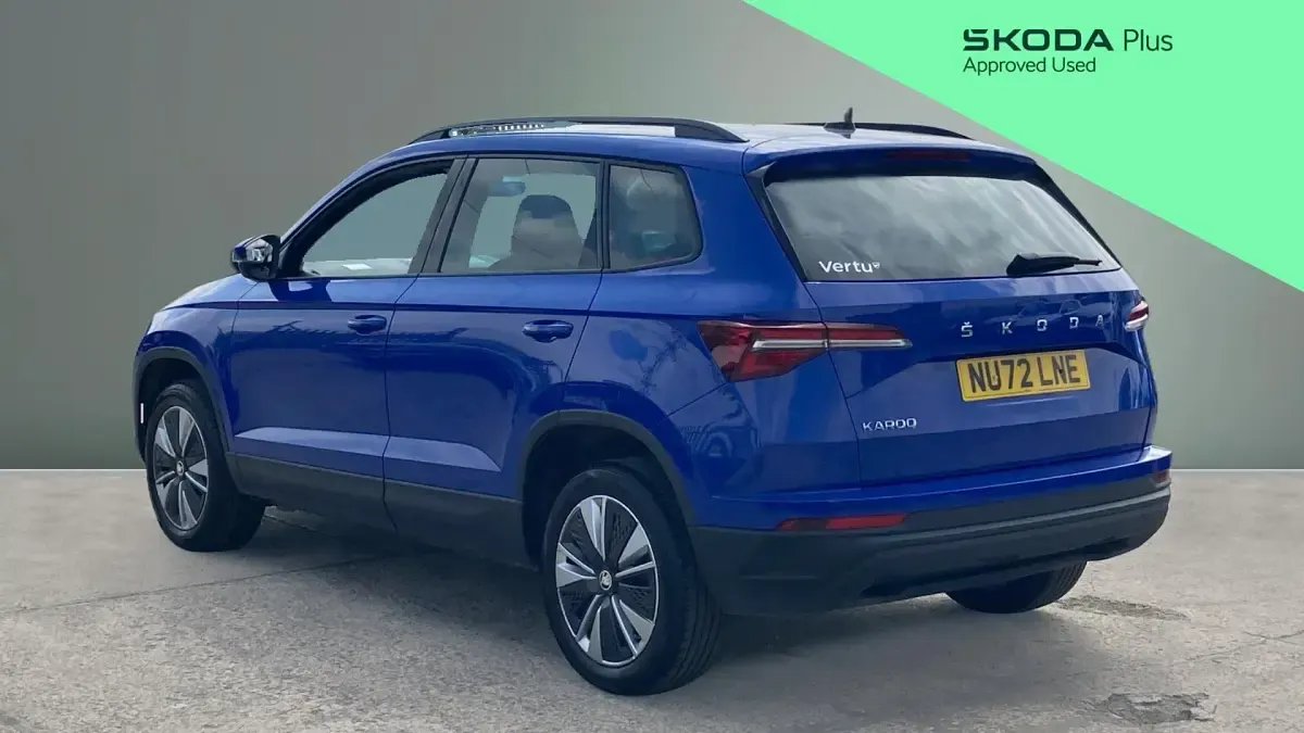 Used Skoda Karoq SE Drive 150 HP (110 kW) 2022 Blue SUV